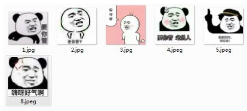 熊猫头要你管qq表情包