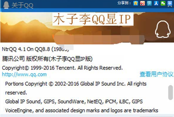 QQ木子李显IP消息防撤回工具 去广告完整版