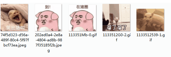 抖音热门猪圈qq表情包