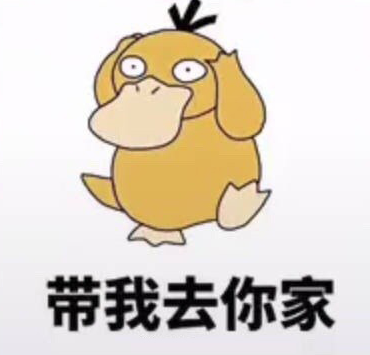 可达鸭过年带我去你家qq表情包