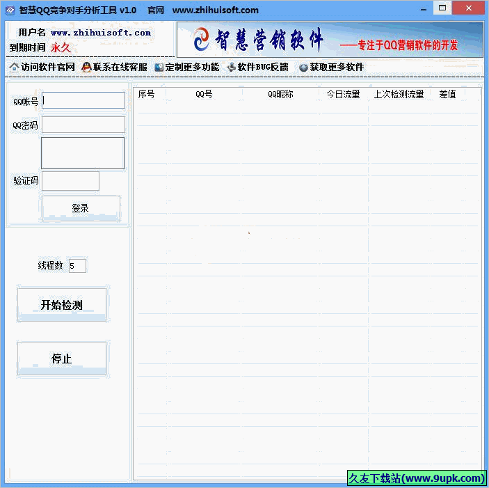 智慧QQ竞争对手分析工具 免安装版