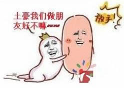 土豪我们做朋友吧qq表情包