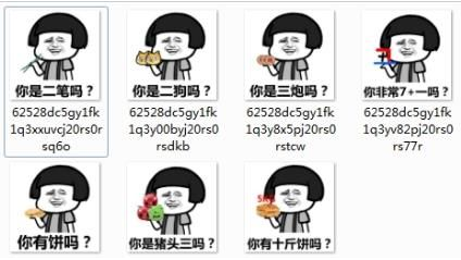 你是二笔吗系列qq表情包
