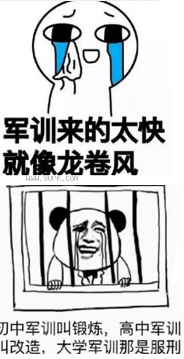 妈我军训回来了qq表情包