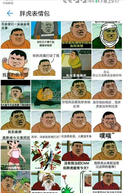 我是胖虎爸爸表情包 无水印版