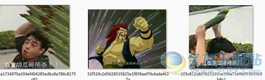 胡瓜碎颅杀表情包 高清版