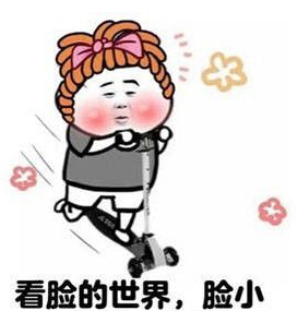 脸大有什么关系脸美就行了表情包 高清版