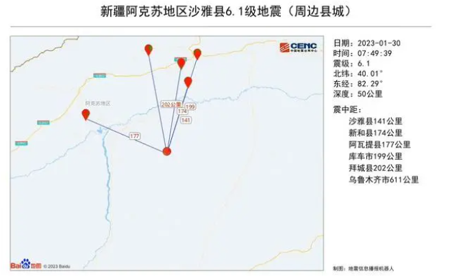 新疆沙雅县6.1级地震为何多地震感强烈？地质专家总结6个地震征兆